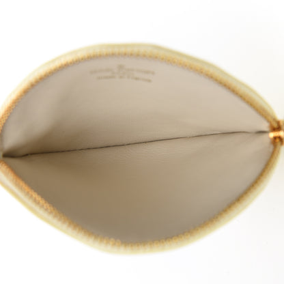 Louis Vuitton Vernis Trunks and Bags Porte-Monnaie Round Coin Purse Citrine 5 of 10