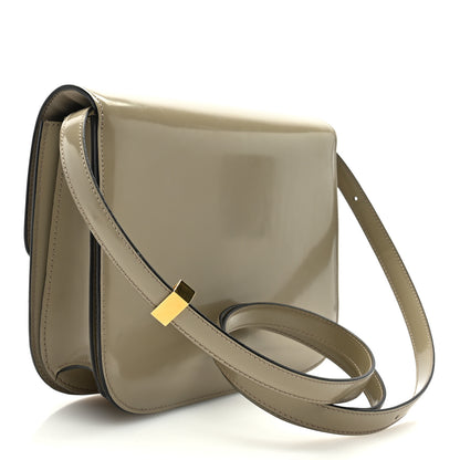 Celine Spazzolato Calfskin Medium Classic Box Flap Bag Quartz 2 of 9