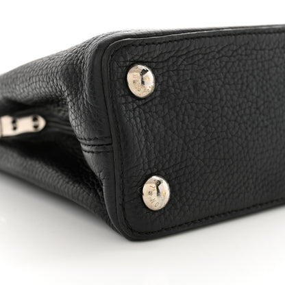 Louis Vuitton Taurillon Capucines BB Black 9 of 13