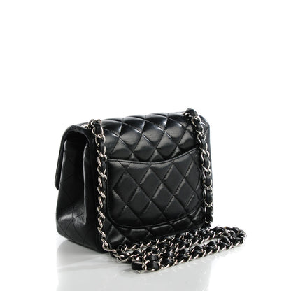 Chanel Lambskin Quilted Mini Square Flap Black 3 of 8