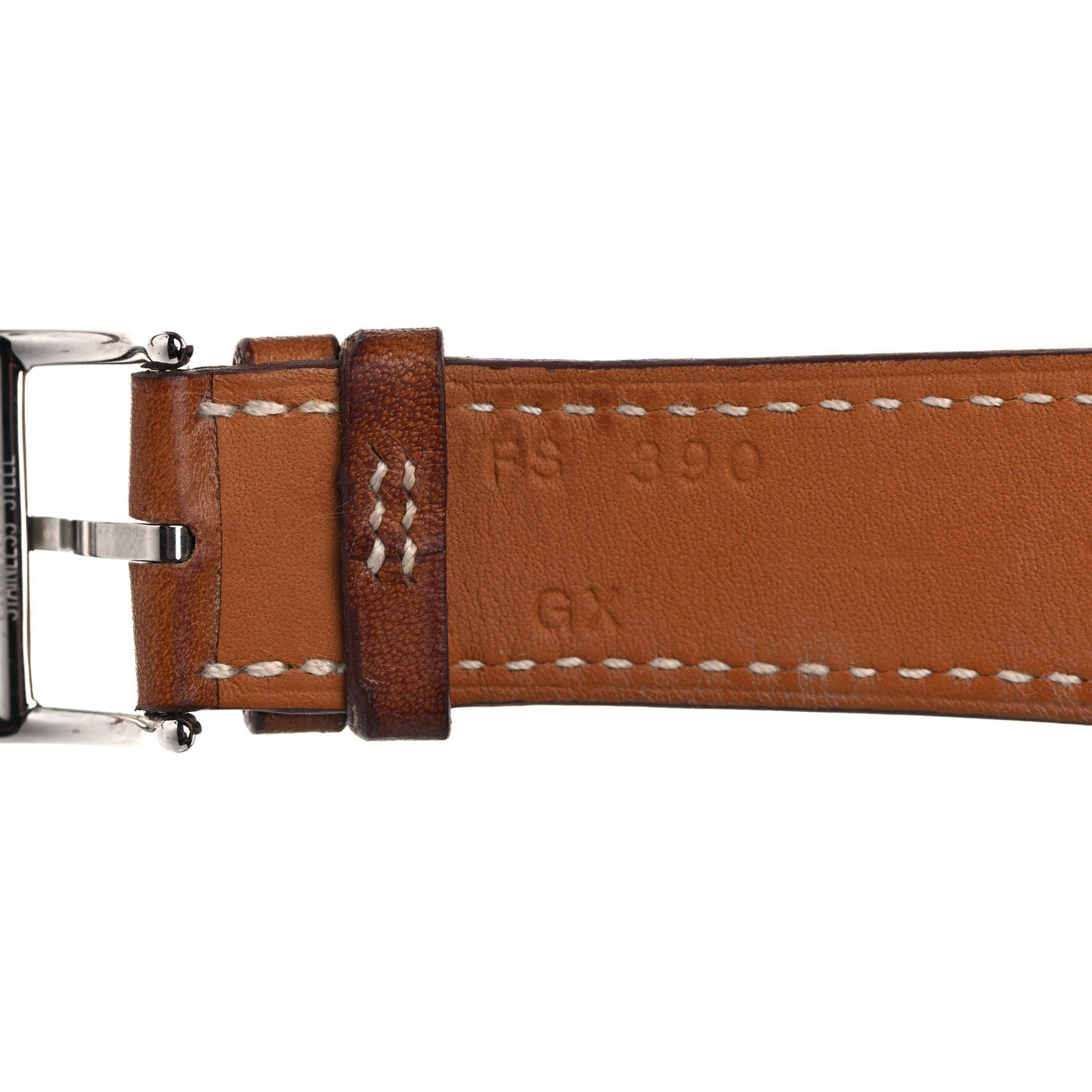 Barenia 40mm Apple Watch Double Tour Band Fauve