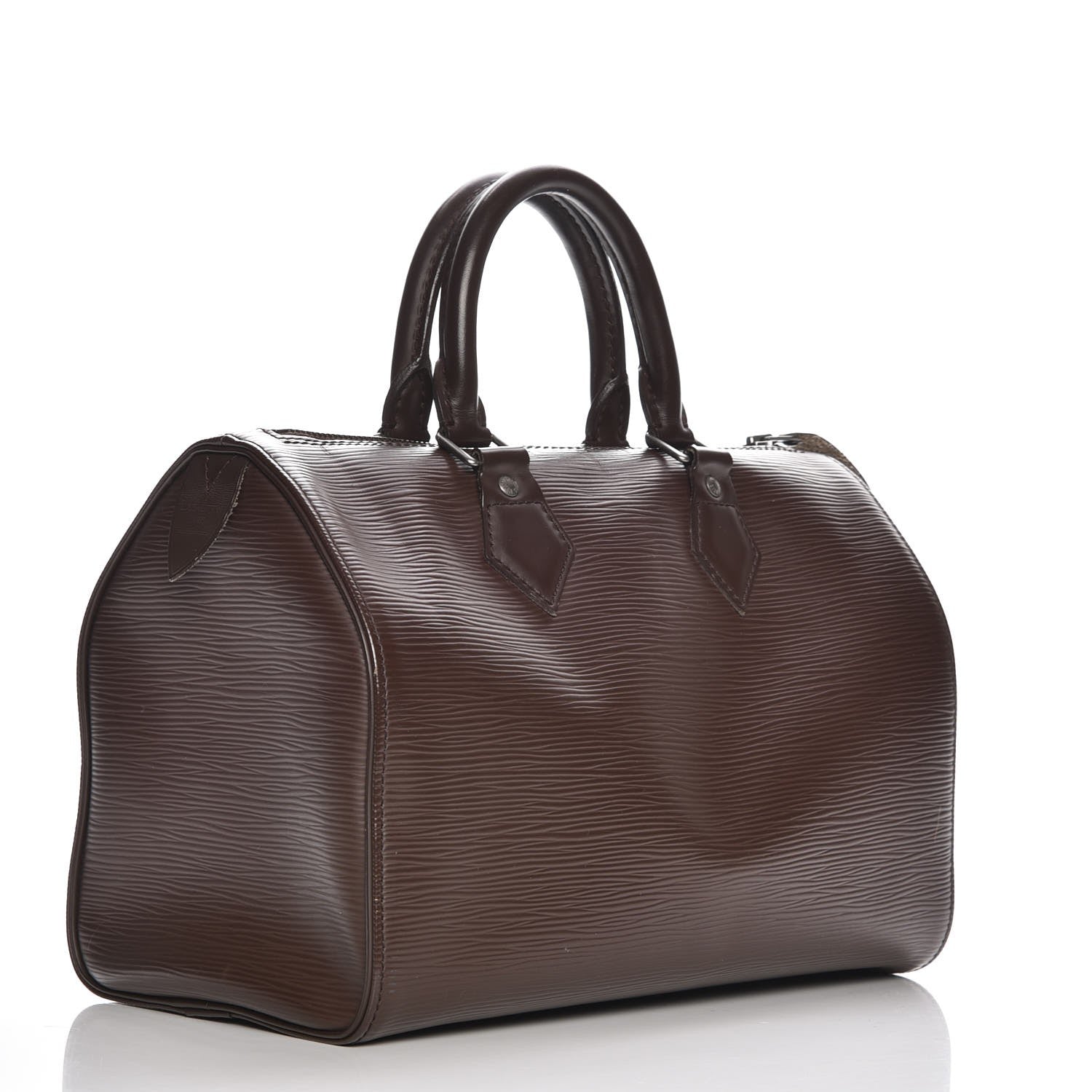Louis Vuitton Epi Speedy 25 Moka 3 of 9