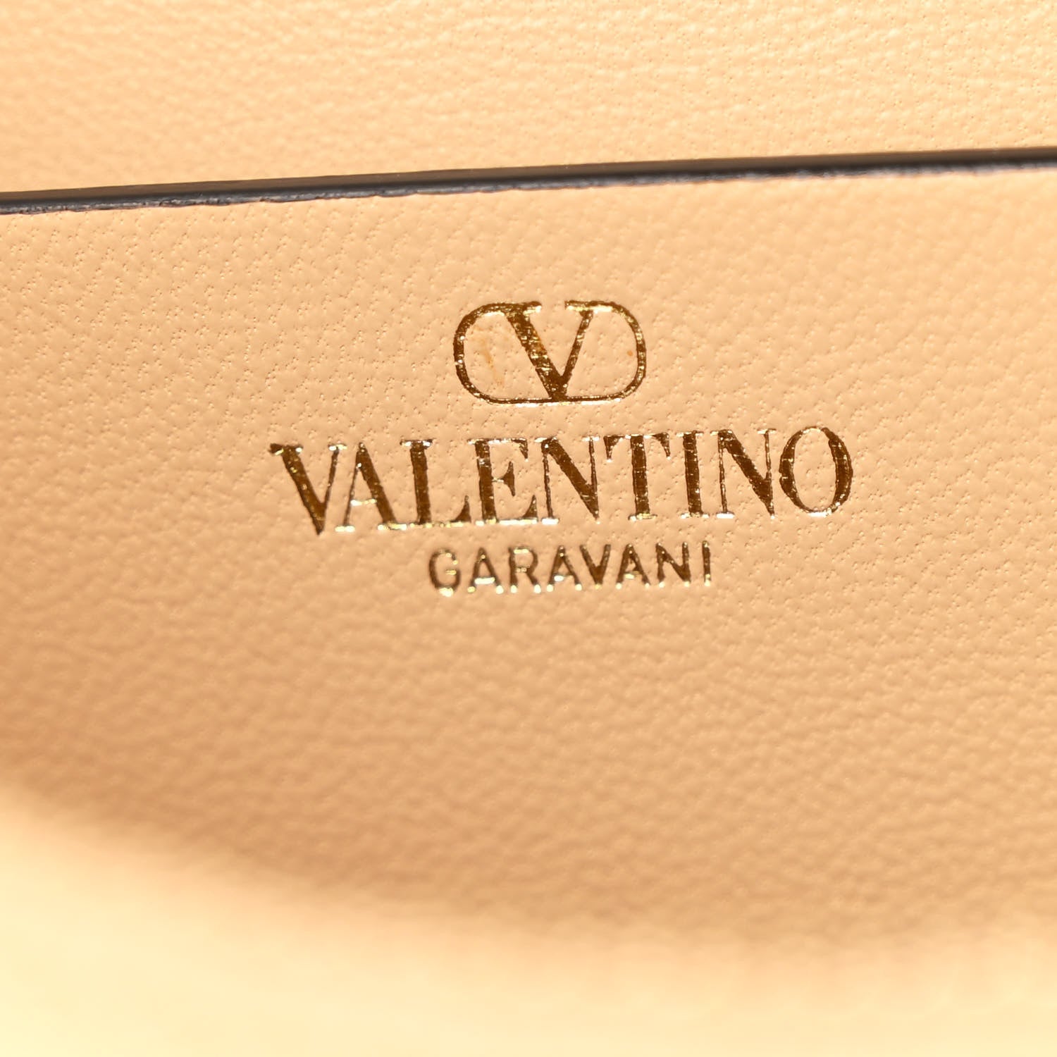 Valentino Garavani Grainy Calfskin Small Vlogo Moon Hobo Bag Cappuccino 6 of 9