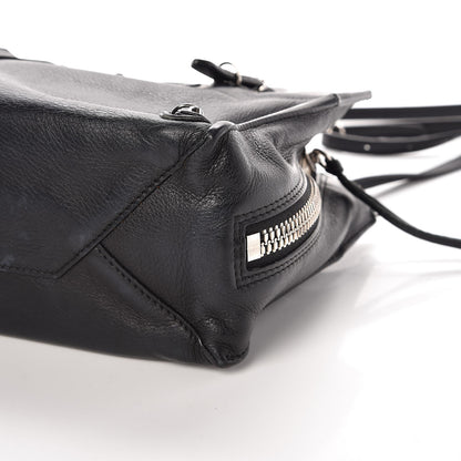 Balenciaga Calfskin Papier Mini A4 Zip Around Tote Black 17 of 17