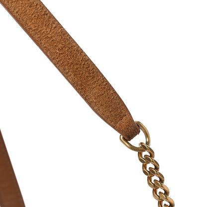 Saint Laurent Denim Quilted Toy Loulou Puffer Monogram Chain Satchel Blue Cinnamon 12 of 13