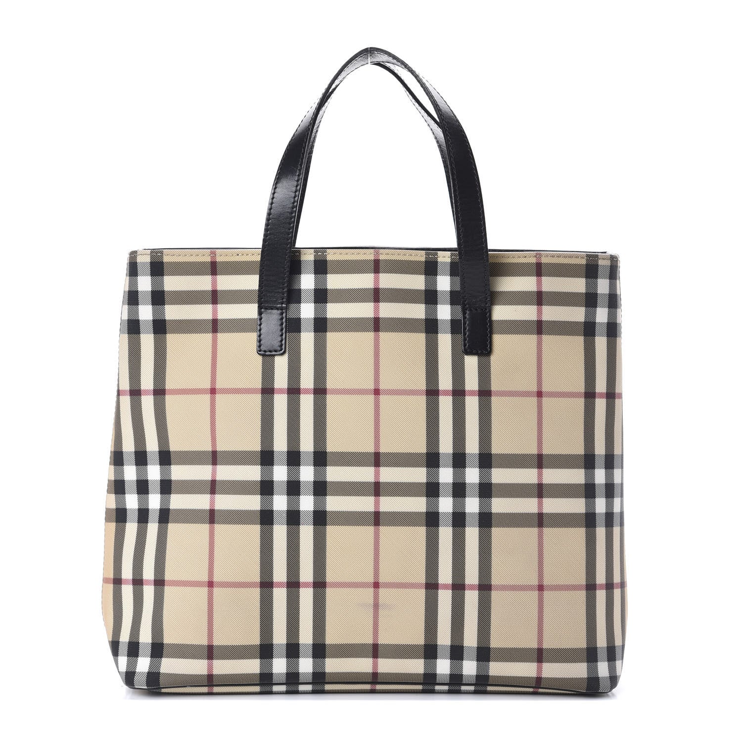 Burberry House Check Medium Tote Black 1 of 10