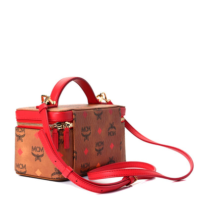 MCM Visetos Rockstar Vanity Case Cognac 3 of 7