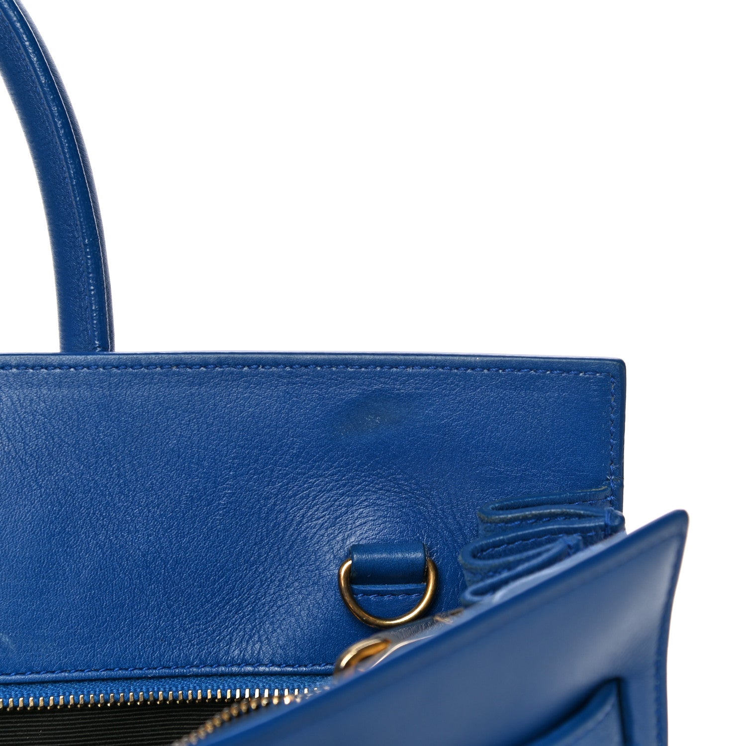 Saint Laurent Calfskin Small Sac De Jour Outremer 14 of 27