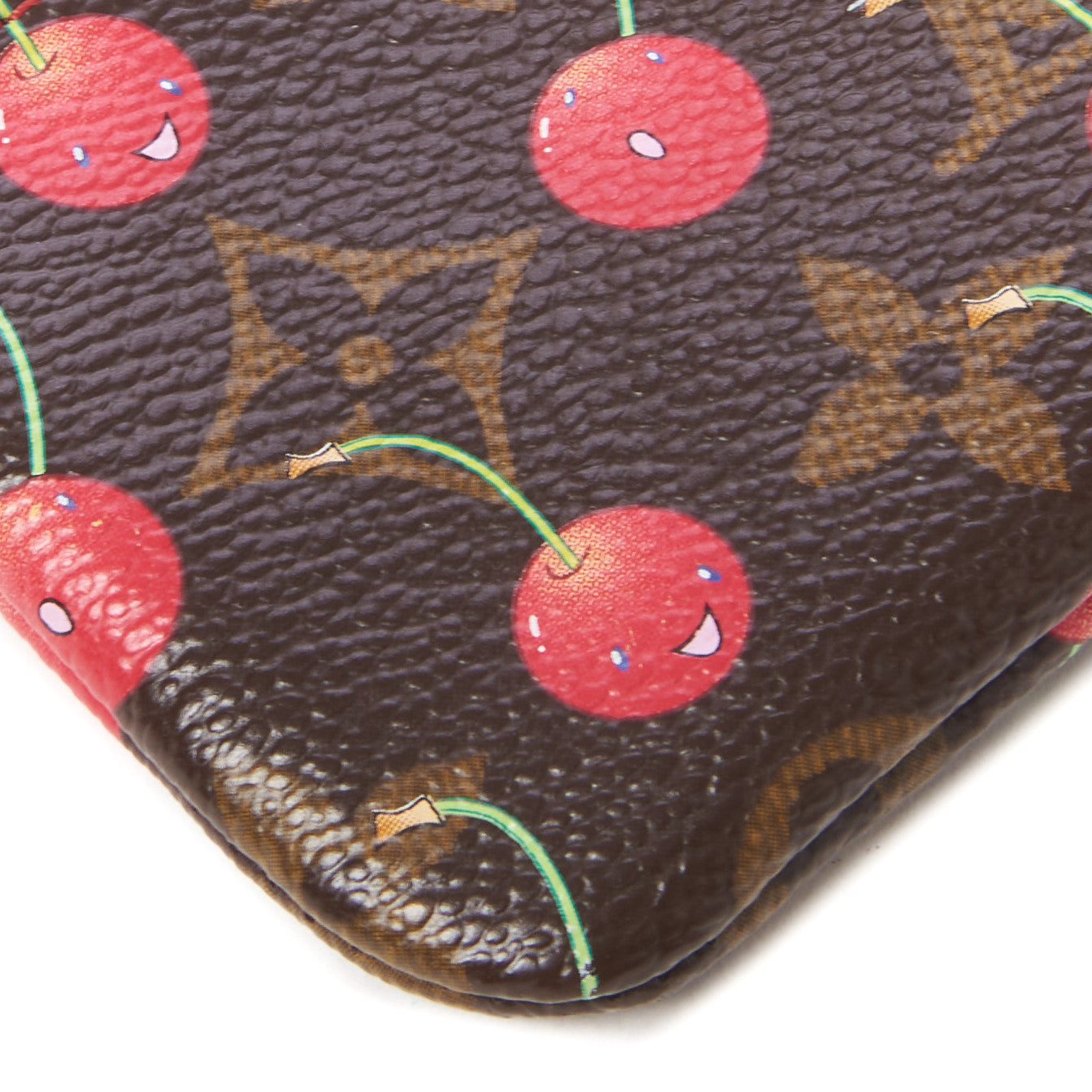 Monogram Cerises Key Pouch