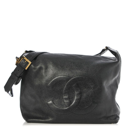 Chanel Caviar CC Hobo Black 1 of 9