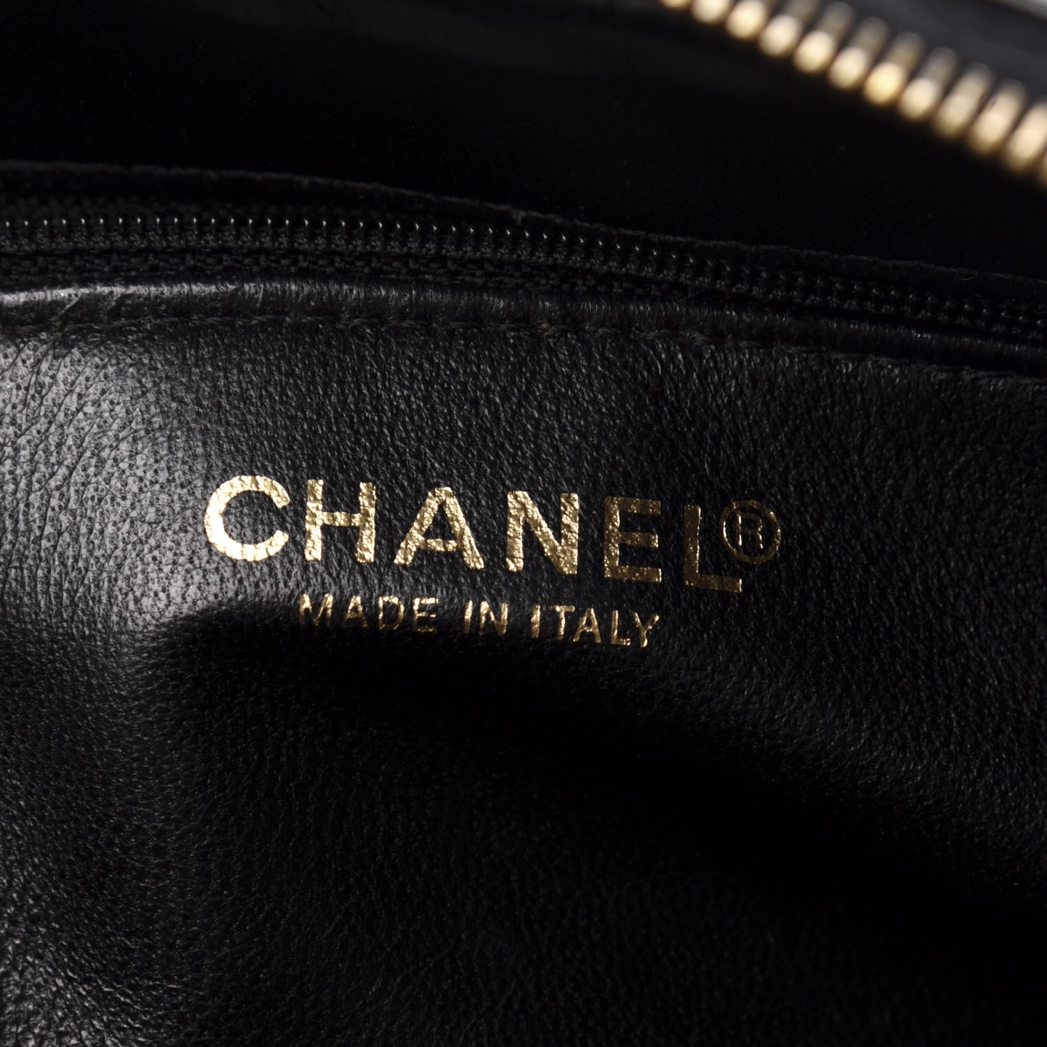 Chanel Patent Jersey Quilted Bowler Ivory Black 8 of 12