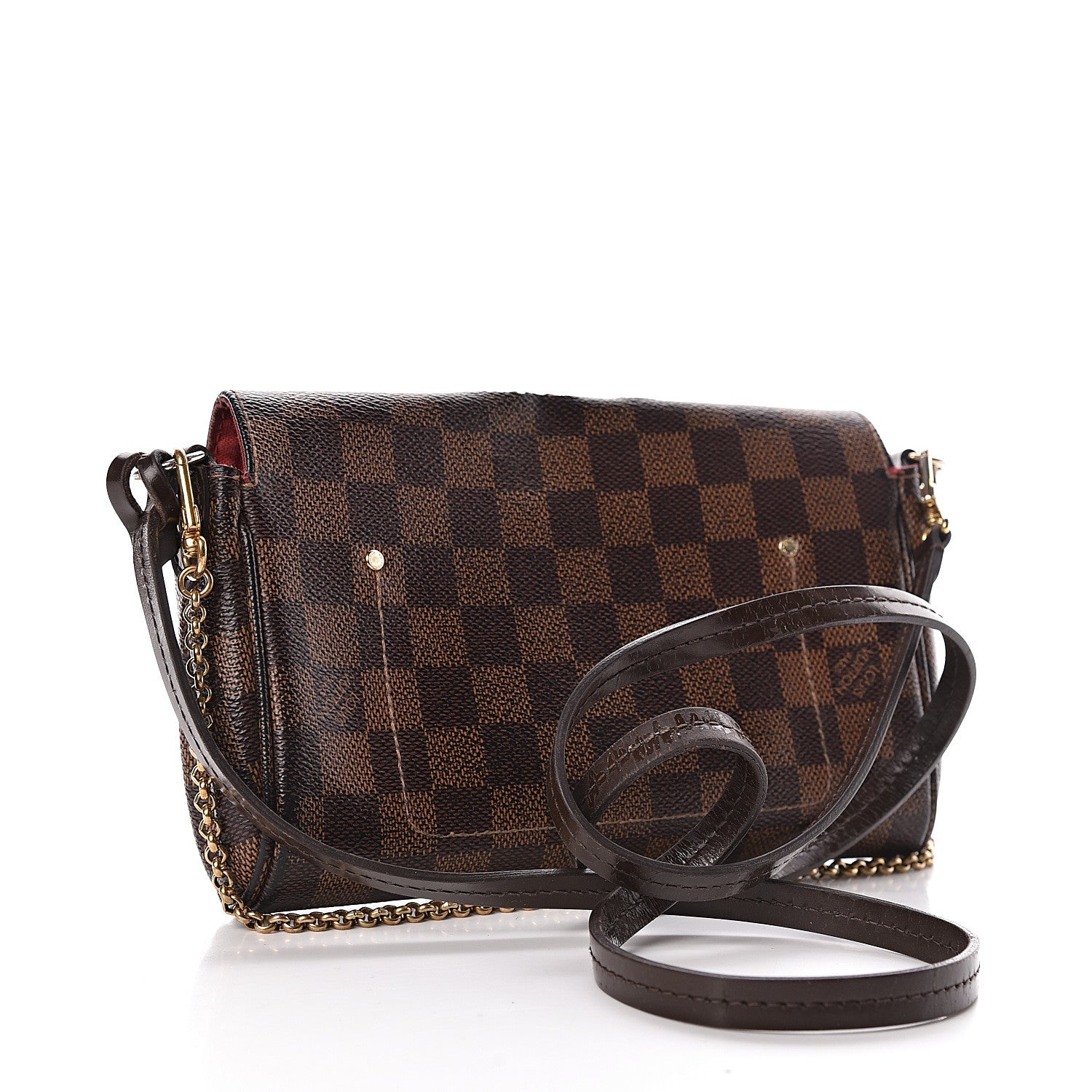 Louis Vuitton Damier Ebene Favorite PM 4 of 15