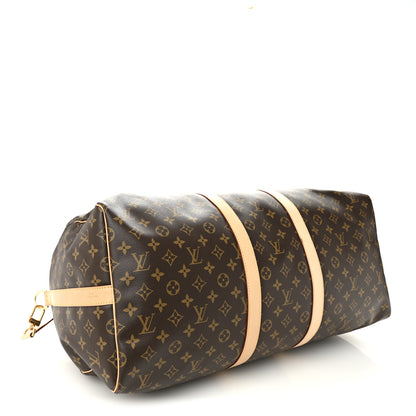Louis Vuitton Monogram Keepall Bandouliere 55 3 of 10