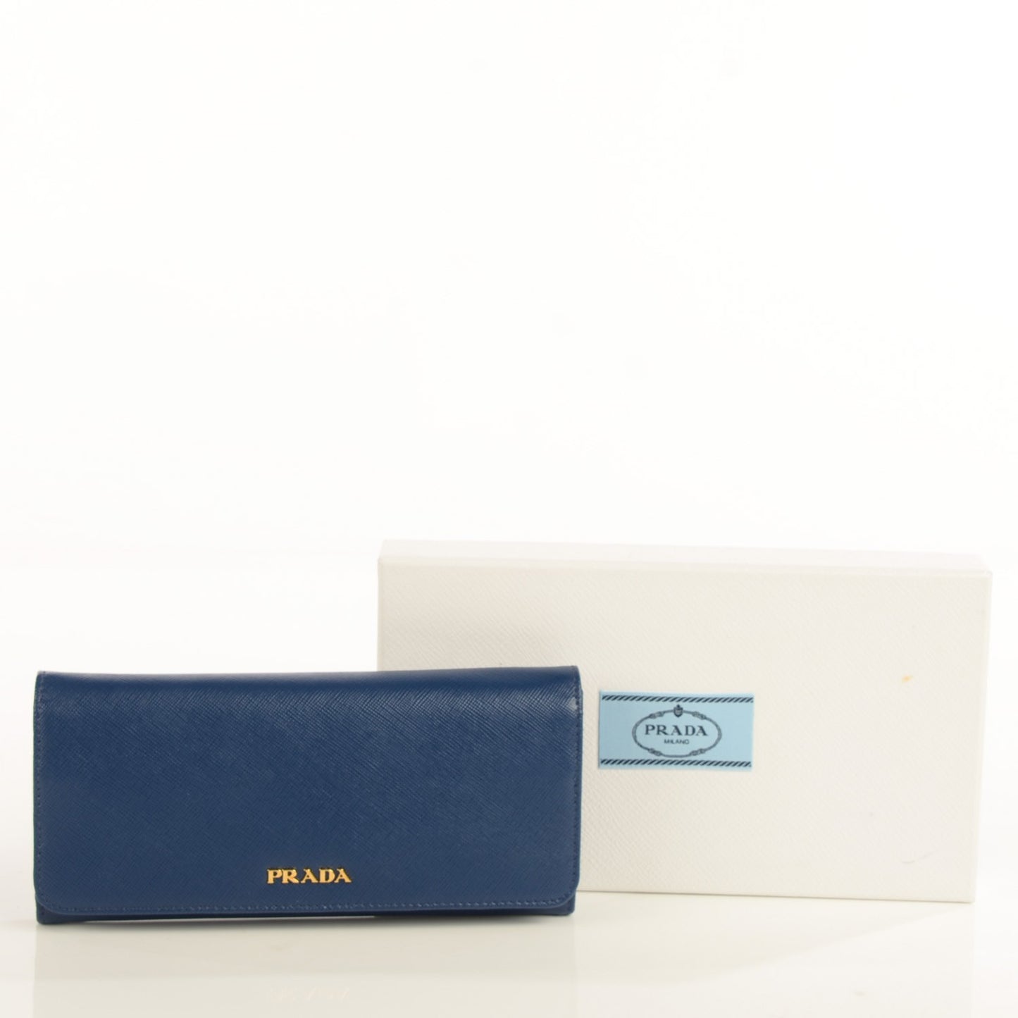 Saffiano Bi-Color Trend Continental Wallet Bleuette Turchese