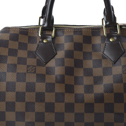 Louis Vuitton Damier Ebene Speedy 30 13 of 14