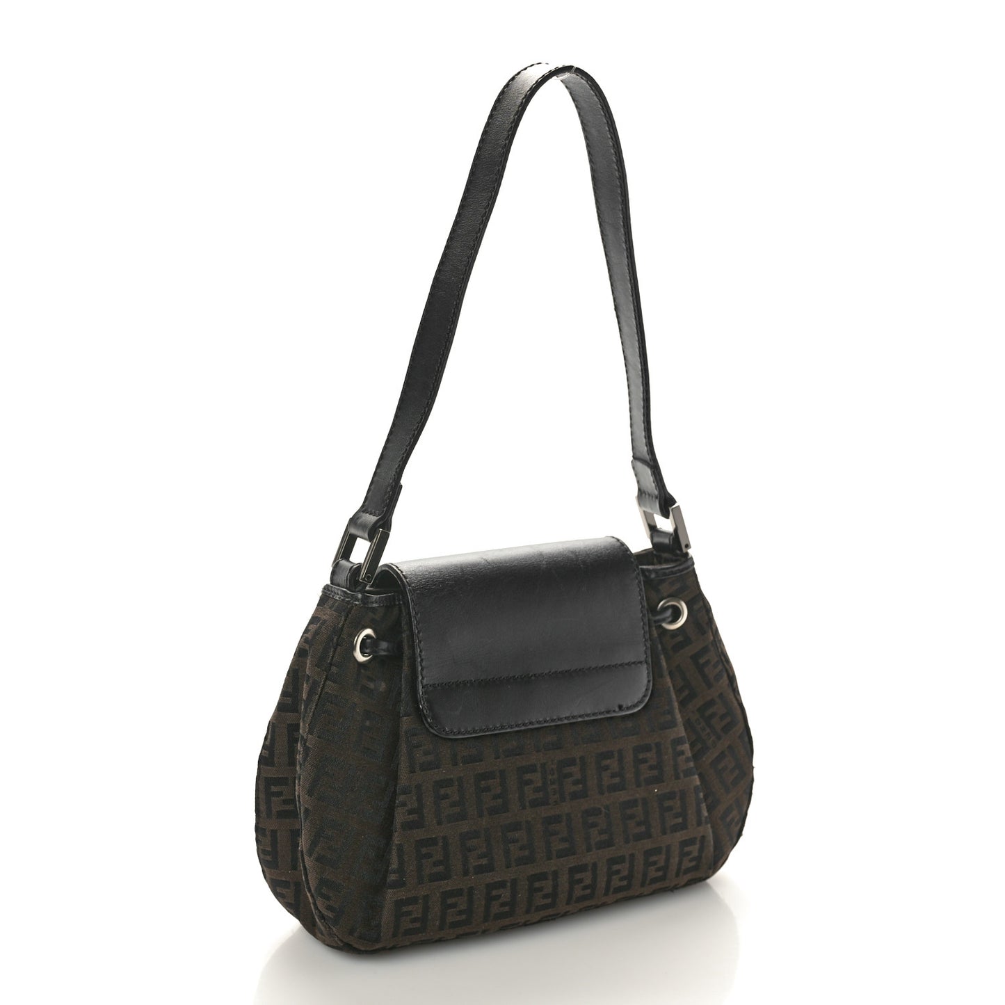 Zucchino Mini Shoulder Bag Tobacco Black