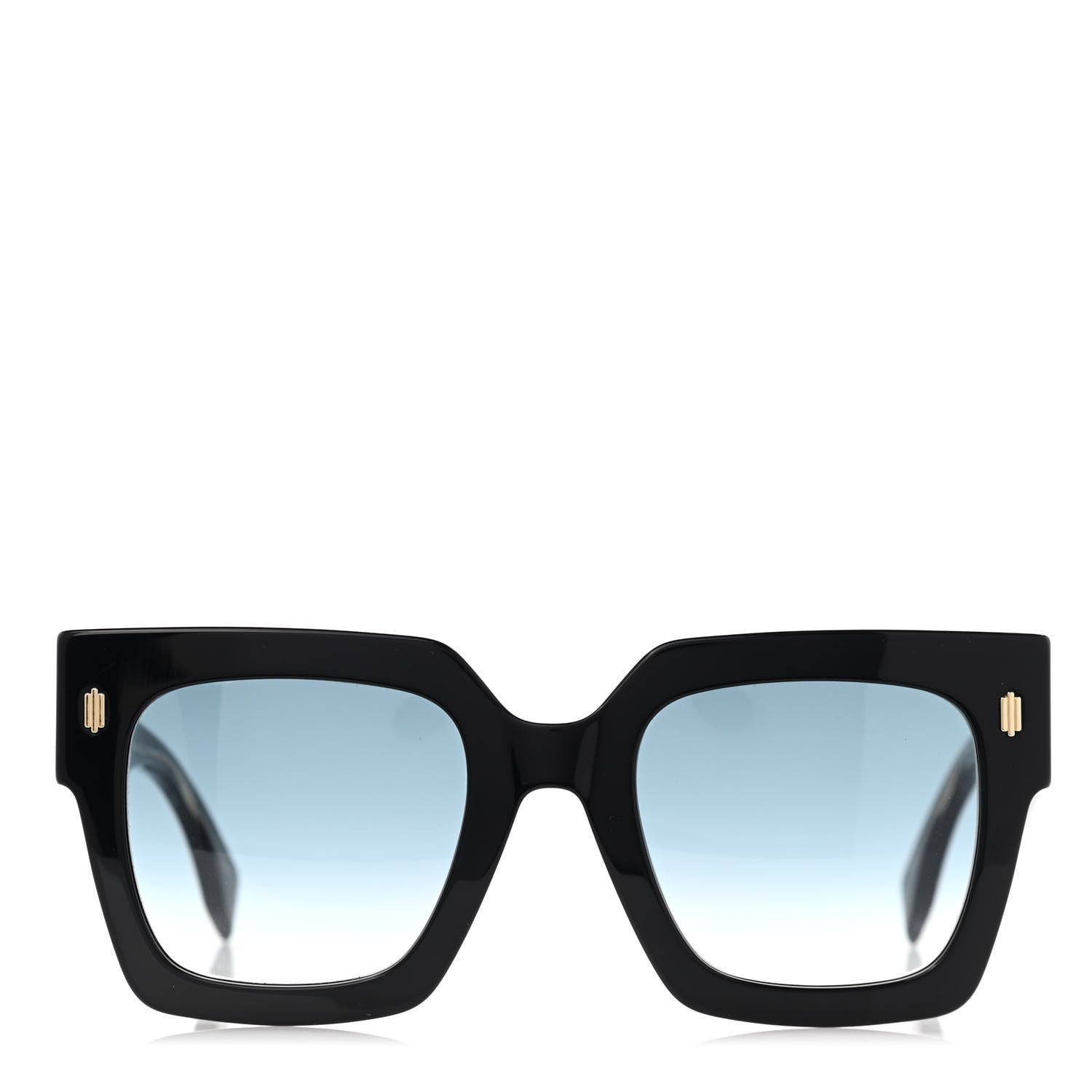 Fendi Acetate Fendi Roma Sunglasses FF 0457/G/S Black Blue 2 of 8