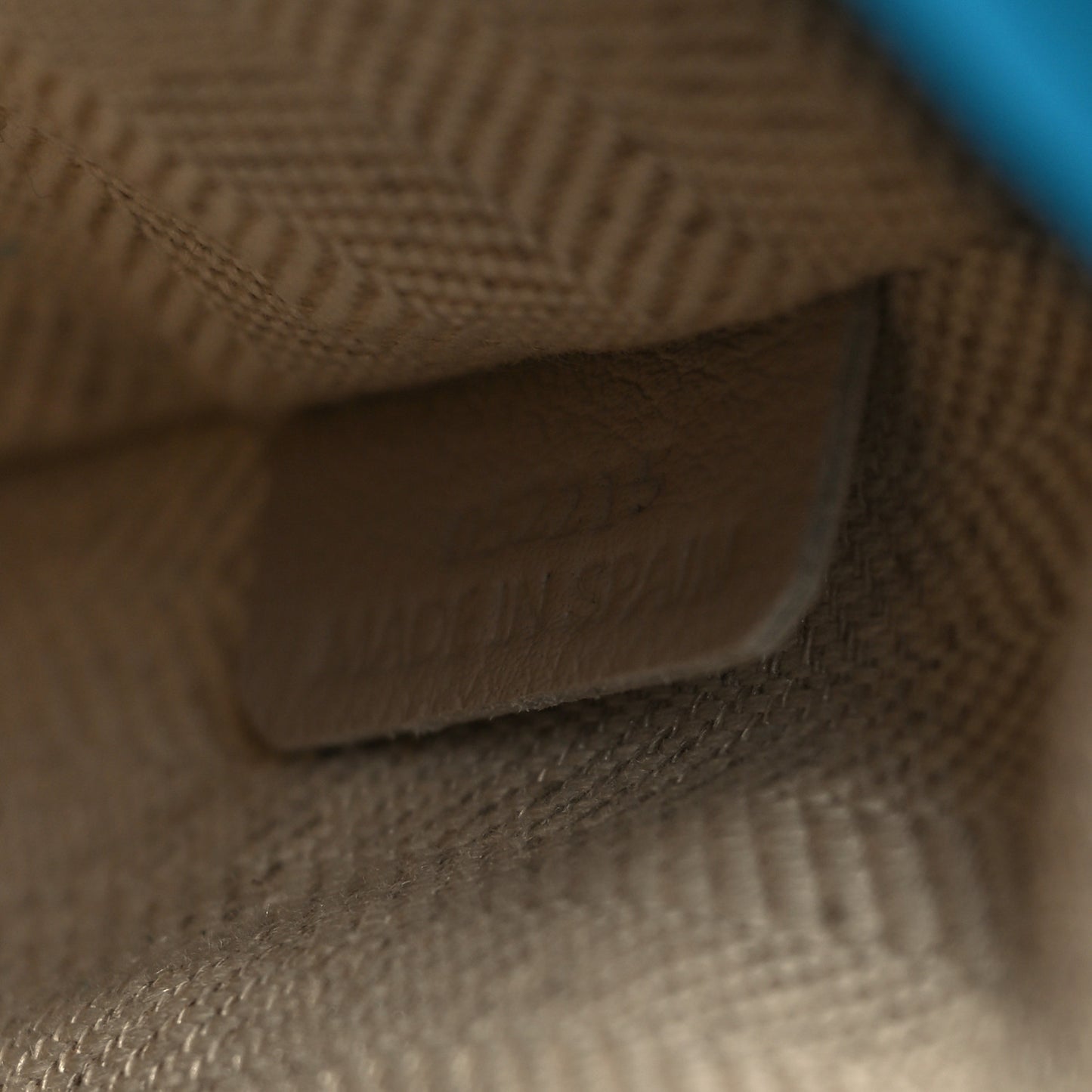 Calfskin Mini Puzzle Bumbag Cyan