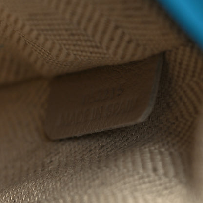 Loewe Calfskin Mini Puzzle Bumbag Cyan 7 of 9