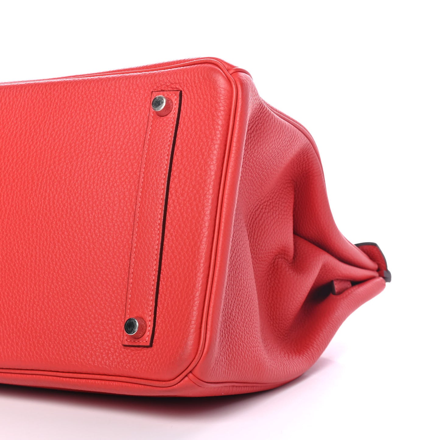 Togo Birkin 35 Rouge Pivoine