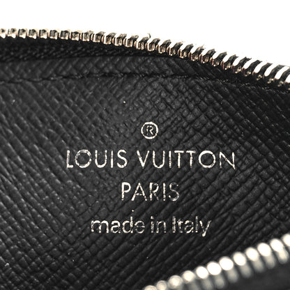 Louis Vuitton Monogram Eclipse Taiga Coin Card Holder 6 of 8