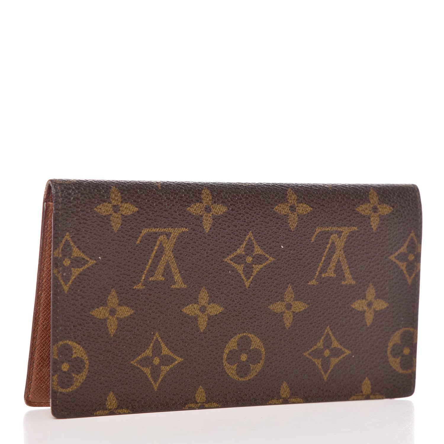 Louis Vuitton Monogram Simple Checkbook Holder Wallet 3 of 13
