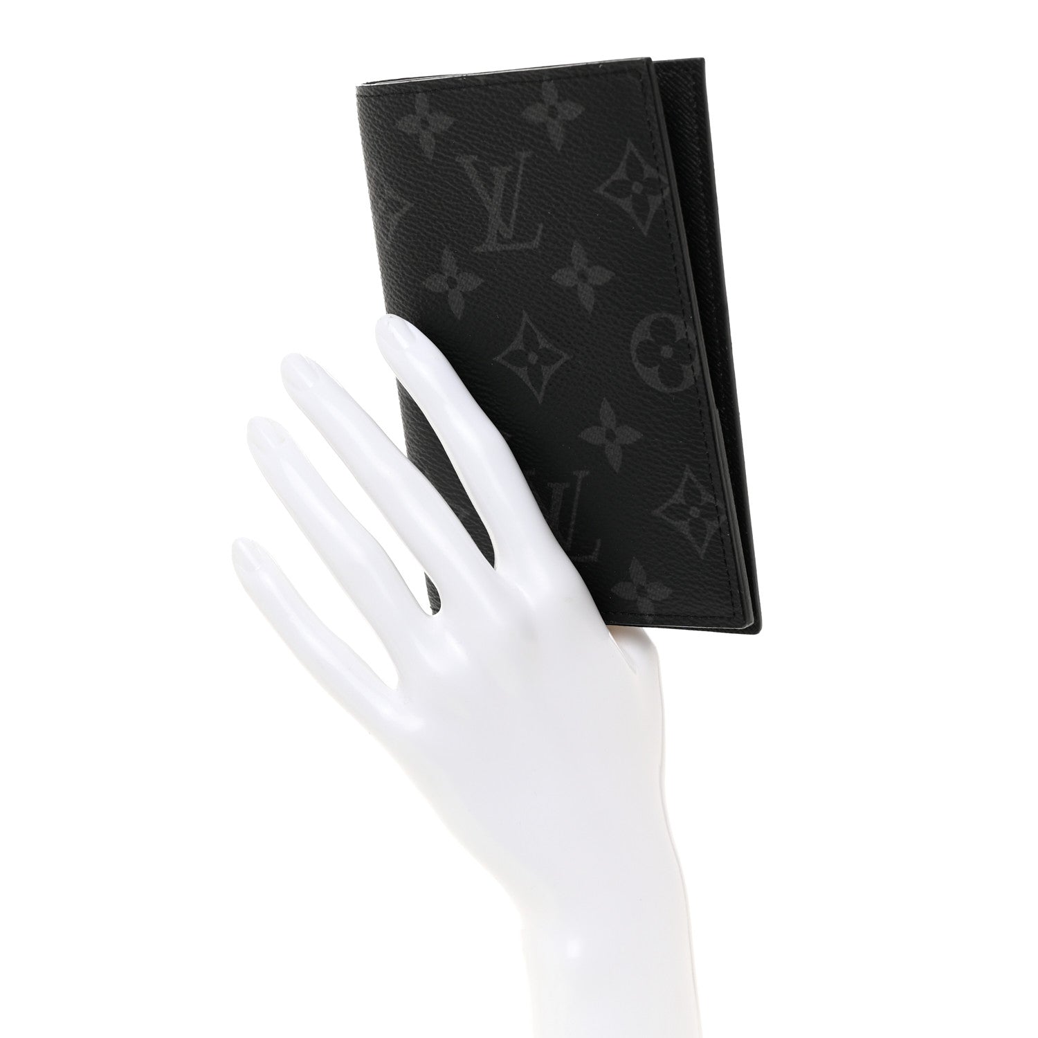 Louis Vuitton Monogram Eclipse Passport Cover 2 of 6