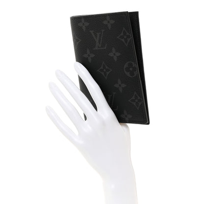 Louis Vuitton Monogram Eclipse Passport Cover 2 of 6