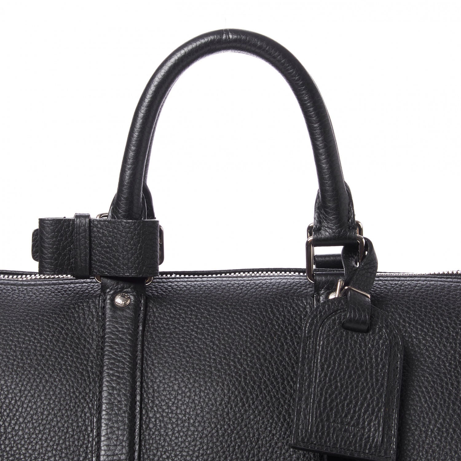 Louis Vuitton Taurillon Keepall Bandouliere 45 Black 6 of 8