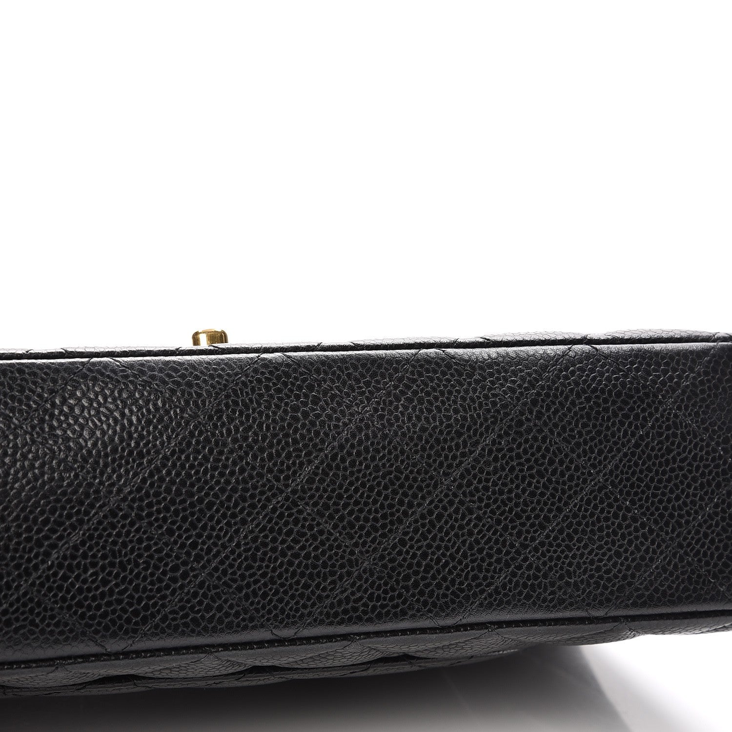 Chanel Caviar Quilted Medium Double Flap Black 11 of 15