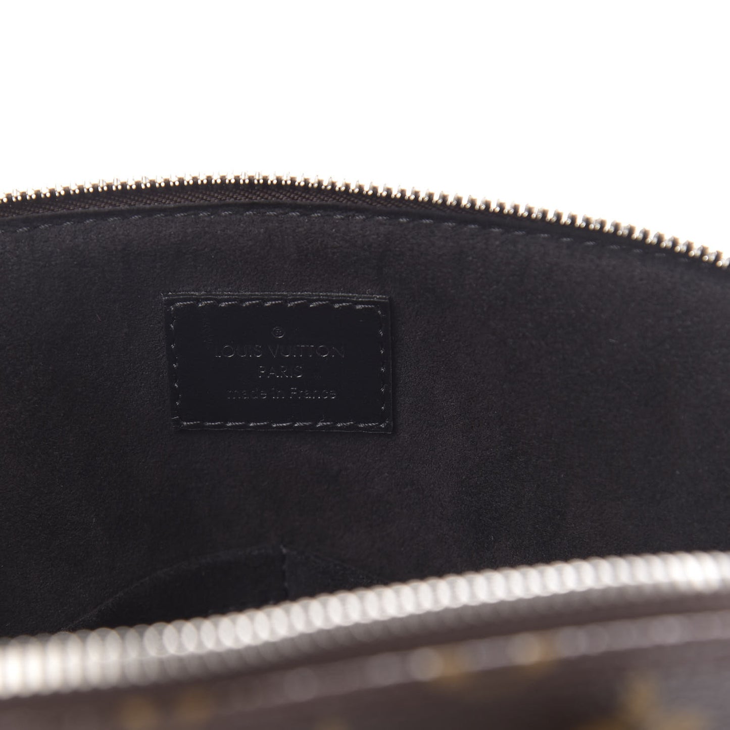 Shiny Monogram Alma PM Black