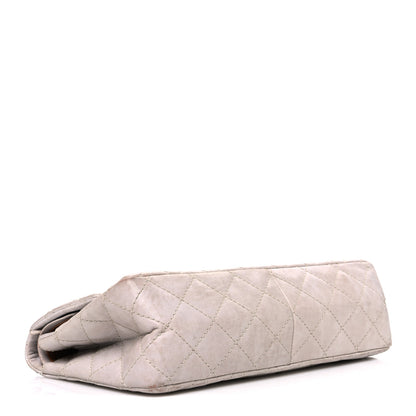 Chanel Aged Calfskin Quilted 2.55 Reissue 226 Flap Blanc Fonce 4 of 10