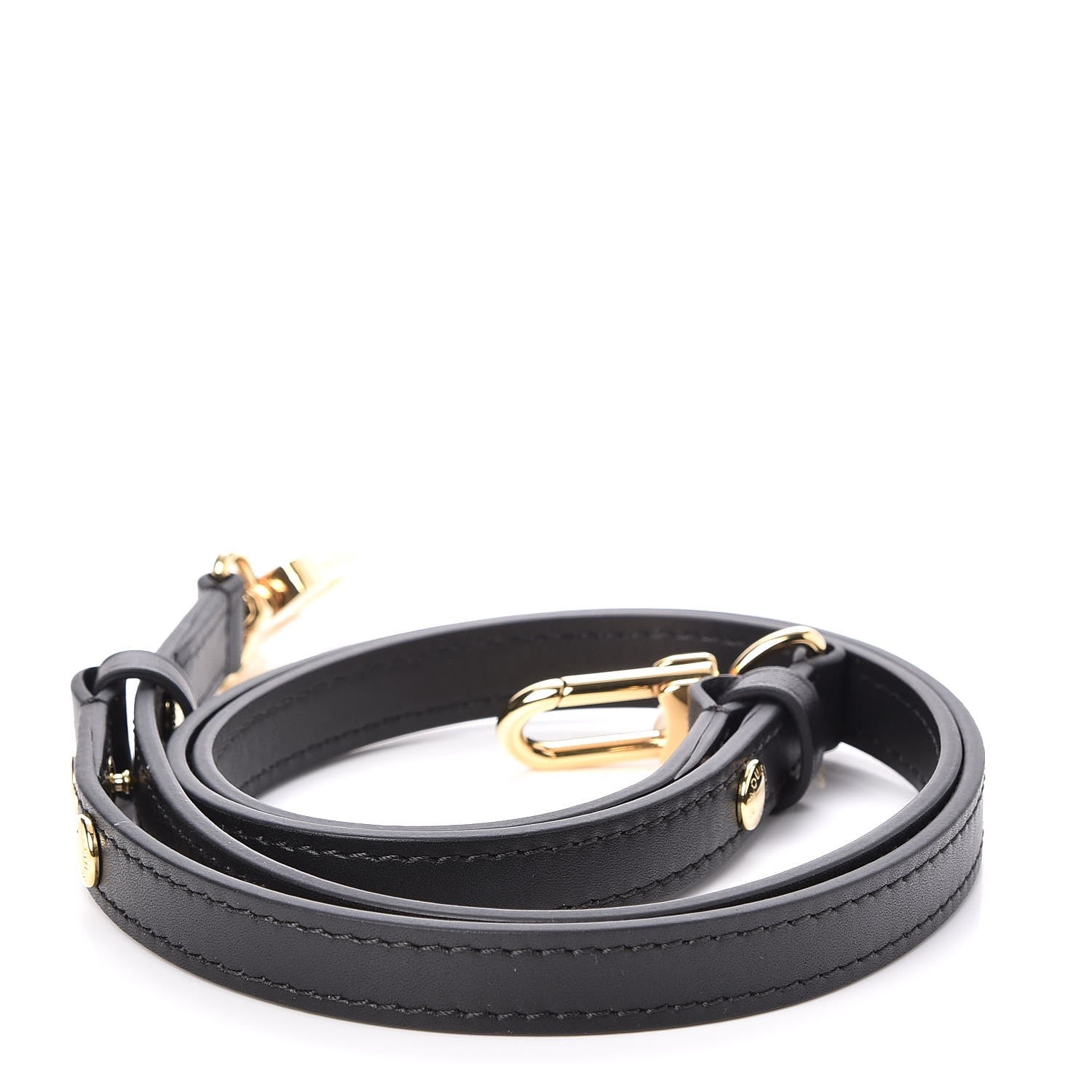 Louis Vuitton Calfskin Neonoe Shoulder Strap Black 2 of 4