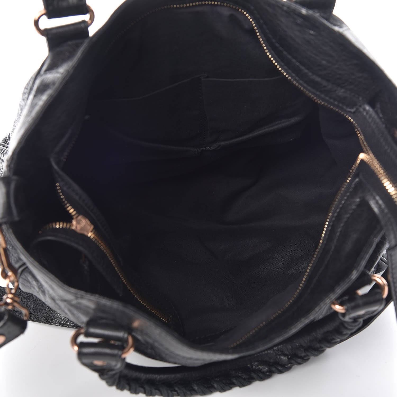 Balenciaga Agneau Giant 12 Rose Gold Hardware Velo Black 6 of 12