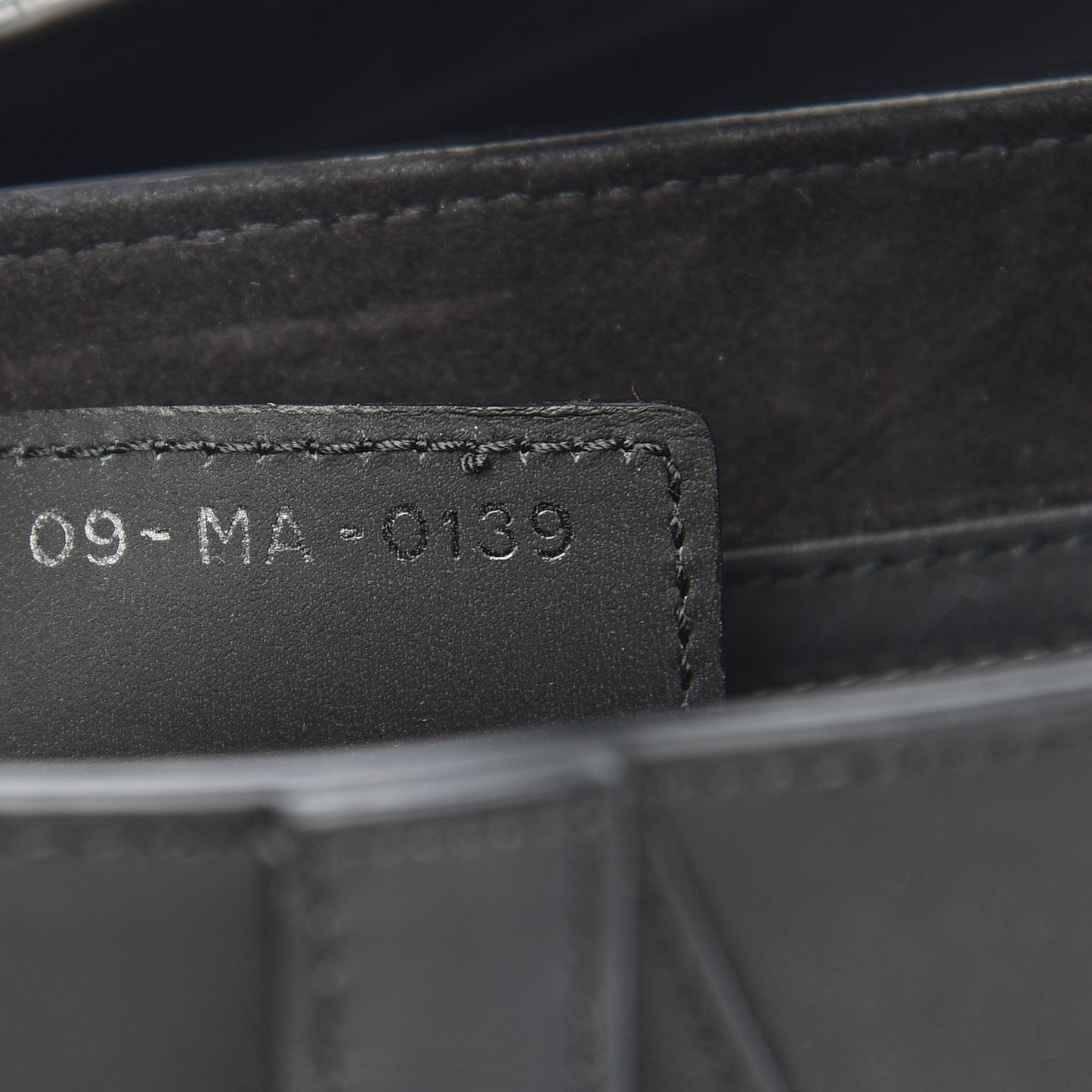Ultra Matte Calfskin Saddle Bag Black
