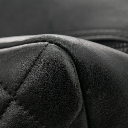 Chanel Calfskin Quilted Large Cambon Bowler Black 14 of 14