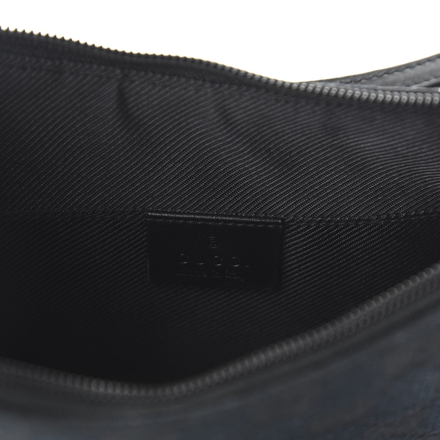 Denim Monogram Pochette Black
