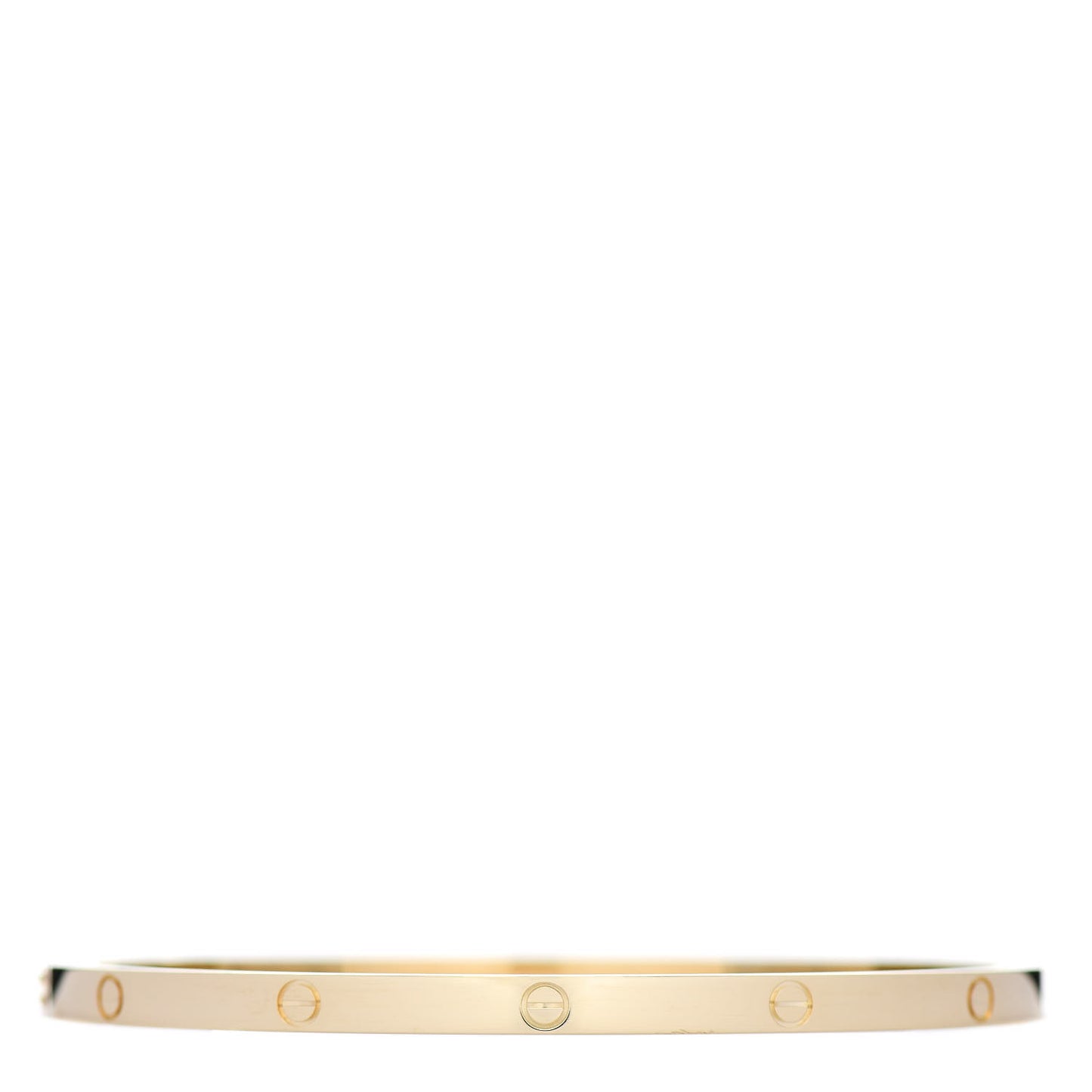 18K Yellow Gold Small LOVE Bracelet 18
