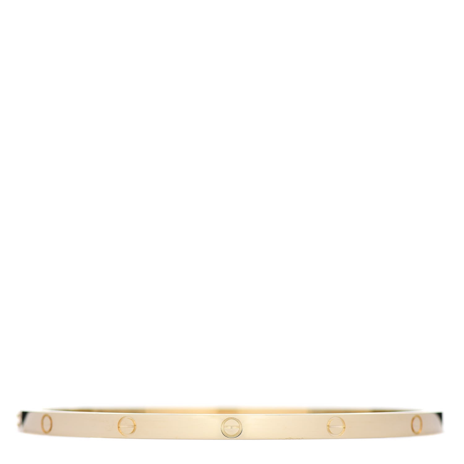 Cartier 18K Yellow Gold Small LOVE Bracelet 18 2 of 4