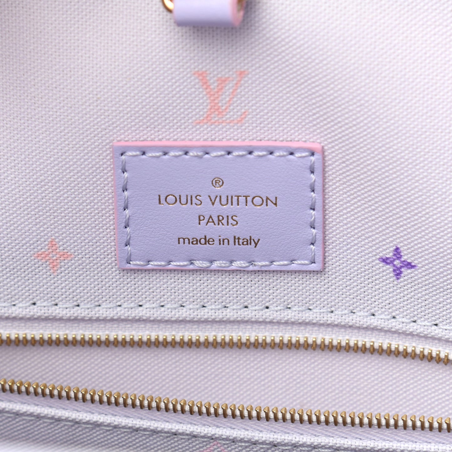 Monogram Giant Spring In The City Onthego GM Sunrise Pastel