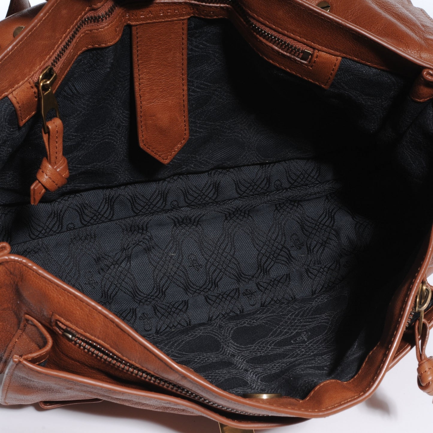 Lambskin PS1 Medium Satchel Saddle