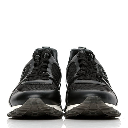 Louis Vuitton Calfskin Run Away Sneakers 36 Black 2 of 5