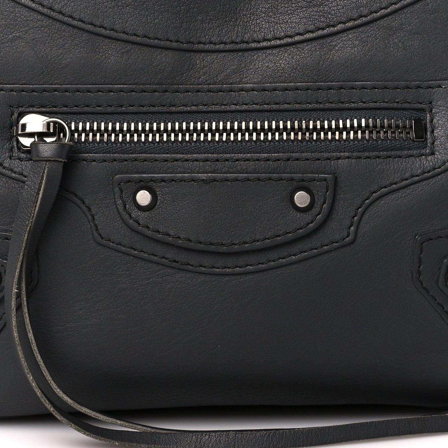 Balenciaga Veau Soyeux Classic Hardware Hip Gris Fossile 9 of 11