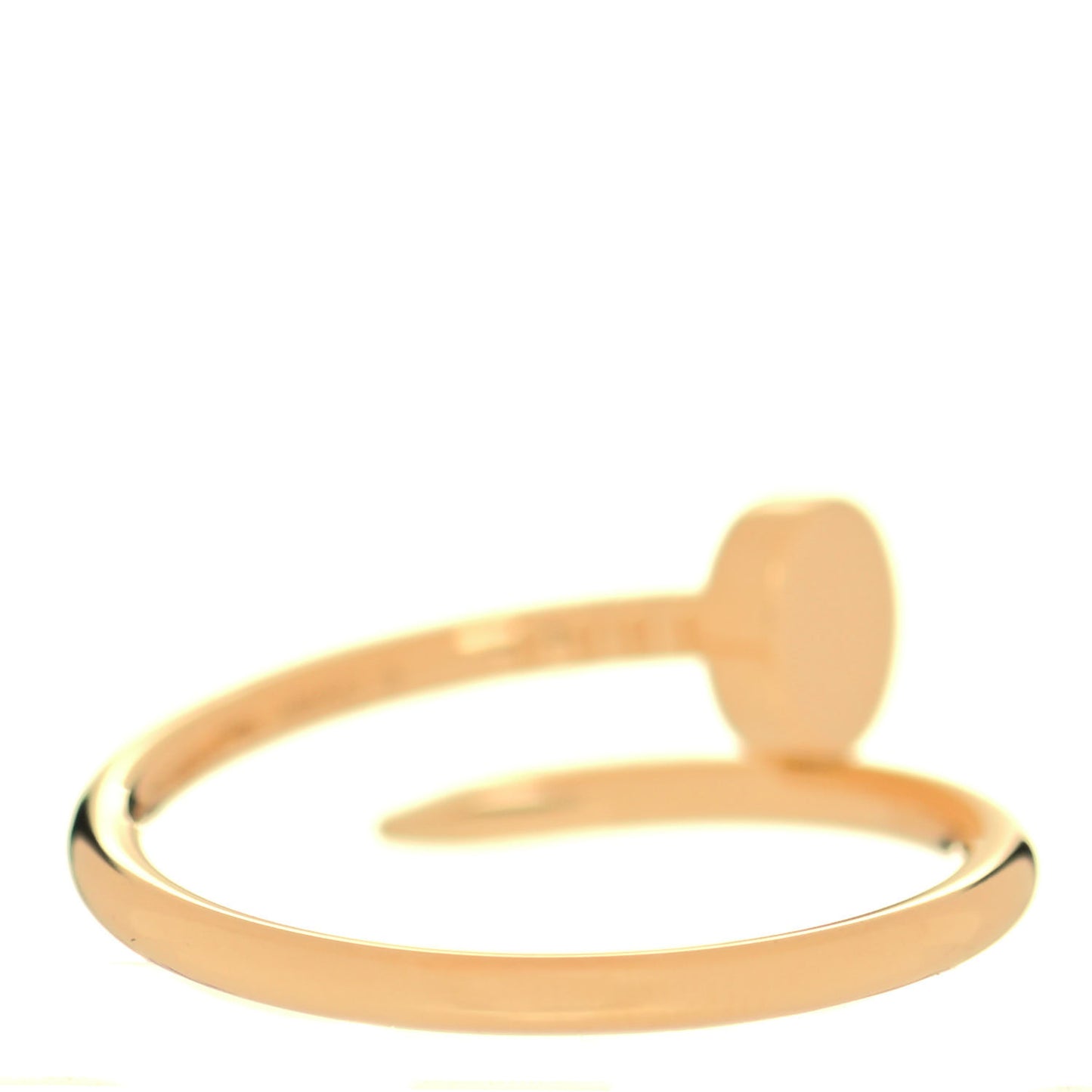 18K Yellow Gold Small Juste Un Clou Ring 53 6.5