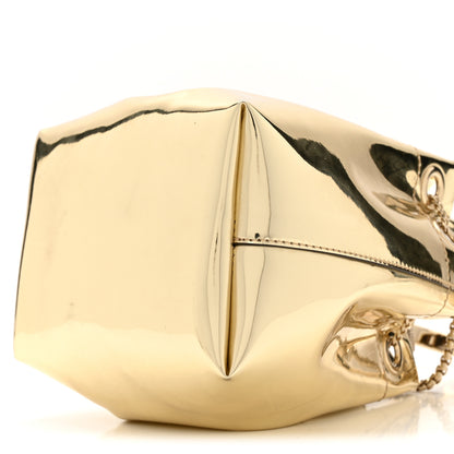 Jimmy Choo Metallic Patent Bon Bon Bag Gold 10 of 11