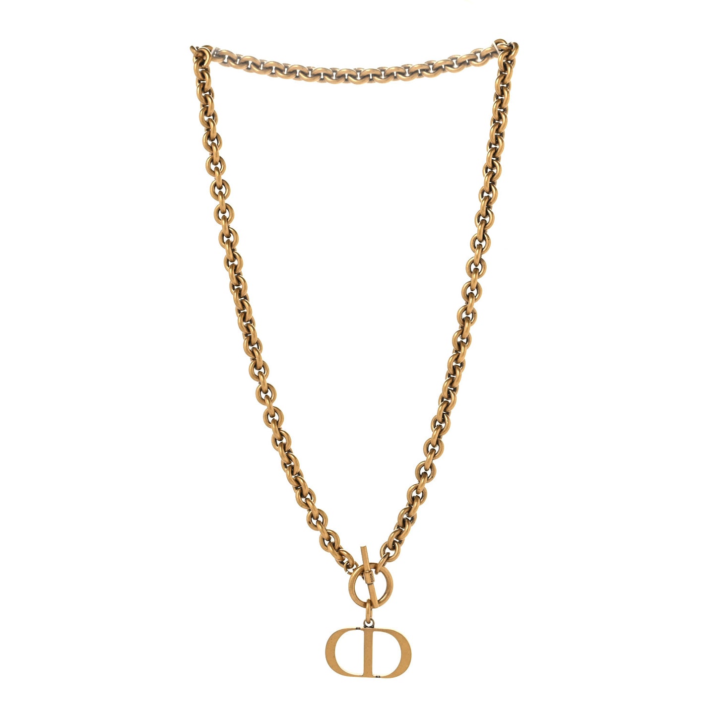 Metal 30 Montaigne Necklace Aged Gold