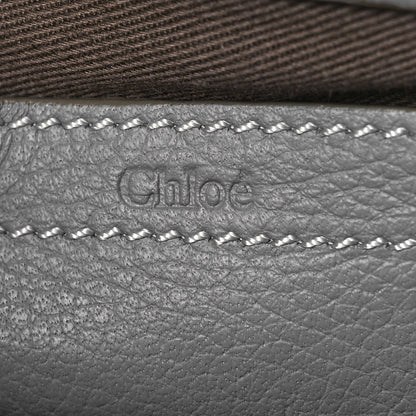 Chloe Calfskin Mini Marcie Round Crossbody Bag Cashmere Grey 7 of 9
