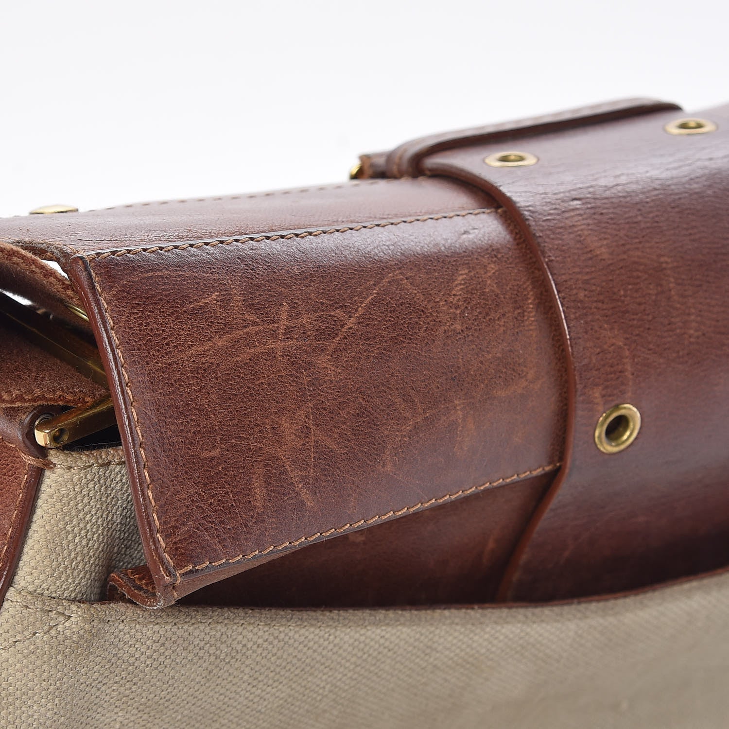 Christian Dior Canvas Calfskin Street Chic Columbus Ave Brown 11 of 12
