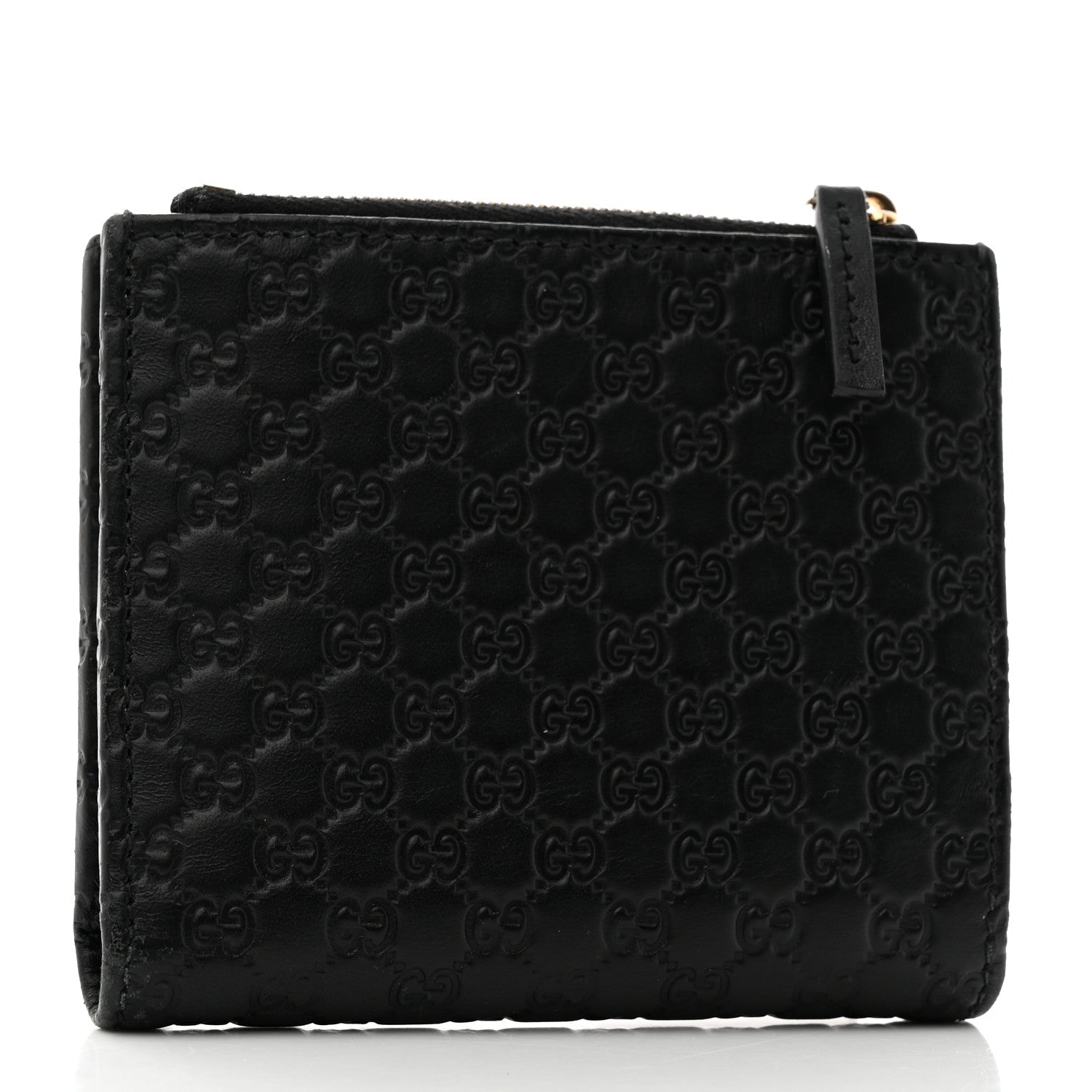 Gucci Microguccissima Snap Bi-Fold Wallet Black 3 of 7