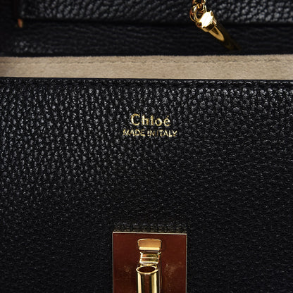 Chloe Grained Lambskin Mini Drew Shoulder Bag Black 6 of 6